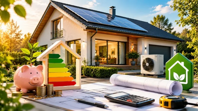 Isolatie die wordt aangebracht op de buitengevel van een woning